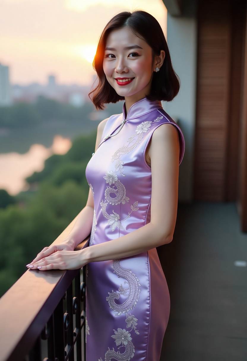 两位老人的背影